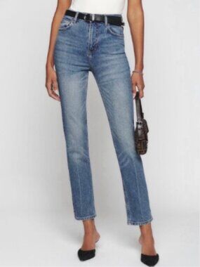 Reformation Liza Ultra High Rise Denim Jeans